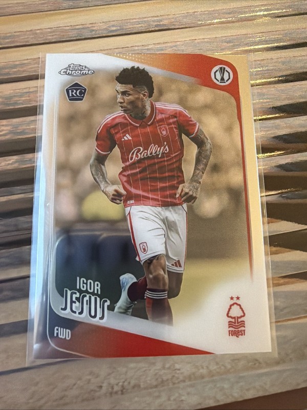 2025-26 Topps Uefa Club Competitions - Igor Jesus #161 (RC)