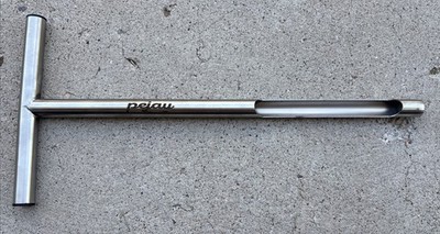 Soil Sampler Probe 21'' Stainless Steel Tubular T-style handle. By Pajay