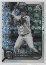 2022 Bowman Chrome Black & White Mini-Diamond Refractor /199 Jose Miranda 8b5