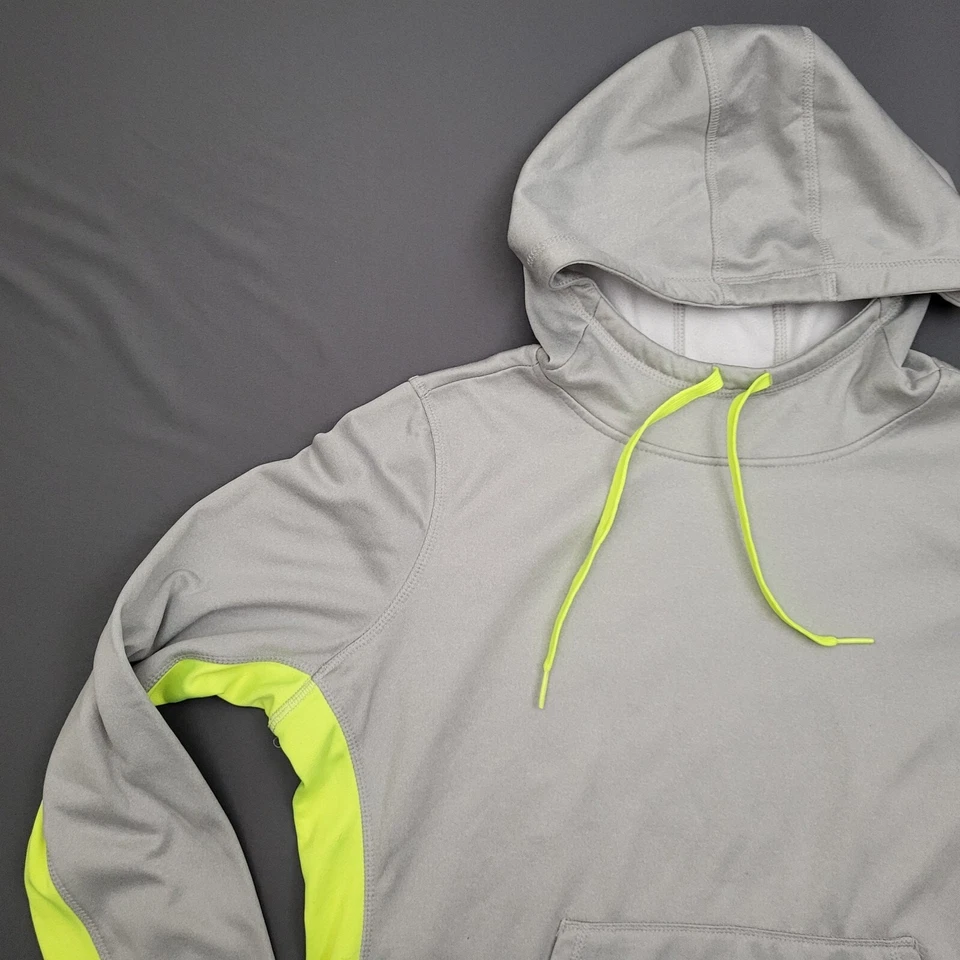 Suéter Danskin Now para mujer XXL 2XL manga larga Dri More sudadera con capucha tejido gris Foto 2 de 4