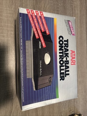 ATARI 2600 Track-Ball Controller Pro-Line Arcade Action -TESTED & WORKS- In Box