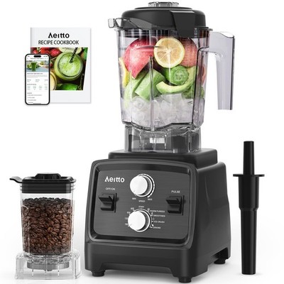 NEW Aeitto Blenders for Kitchen with 1800W Motor 68Oz Large Capacity 2-in-1