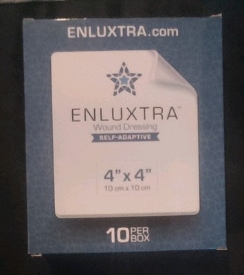 ENLUXTRA Self-Adaptive Wound Dressing 4x4in AWDS-1010 10pcs
