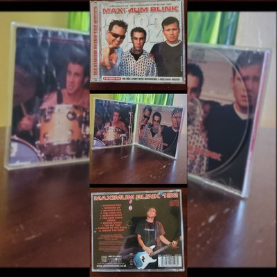 RARE Blink-182 CD 'MAXIMUM BLINK 182 - THE UNAUTHORIZED BIOGRAPHY