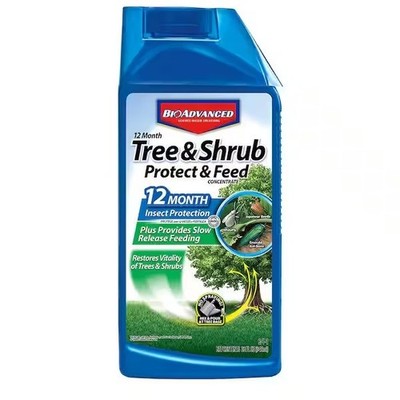 BIOADVANCED 32 oz Concentrate Tree and Shrub Protect and Feed release fertilizer