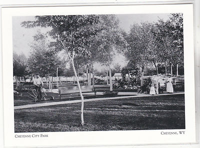 *Postcard-''The Cheyenne City Park'' (22nd & 24th Streets)-  *Cheyenne, WY (G145)