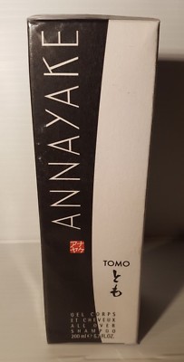 ANNAYAKE Tomo Men All Over Shampoo Shower Gel for Hair & Body 6.7oz NIB!