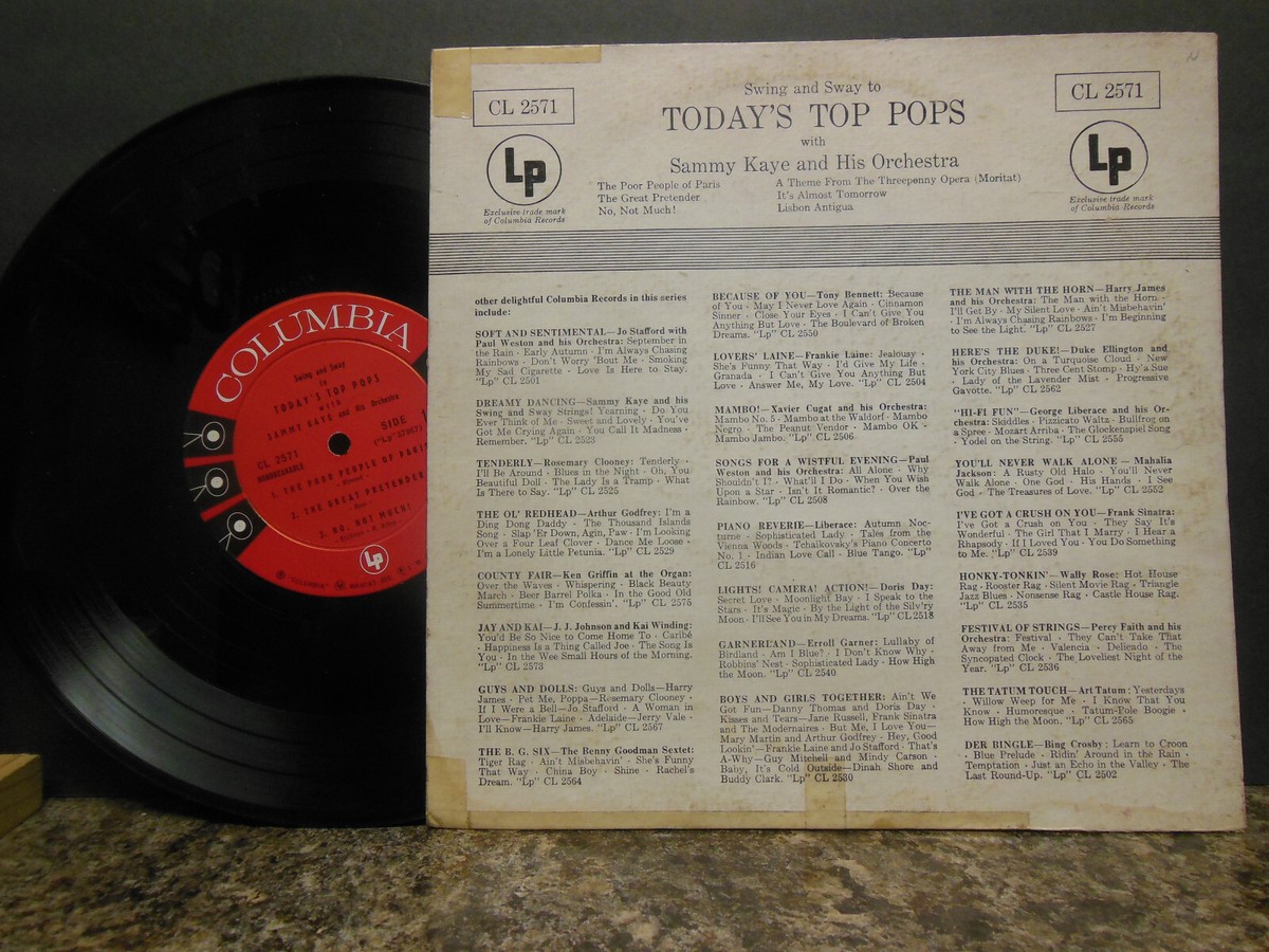 Sammy Kaye And His Orchestra ‎– Today