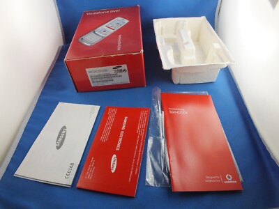 Original Samsung SGH-E250V Verpackung NUR Karton Package Ohne Handy Anleitungen