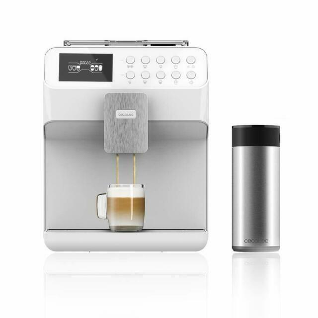 Cecotec Power Matic-ccino 7000 Serie Bianca 1500W Cafetera Superautomática  con Tanque de Leche - Blanca | Compra online en eBay