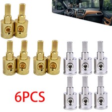 6x Power And Ground 1/0 Gauge To 4 Gauge Wire Reducer Car Audio Amp