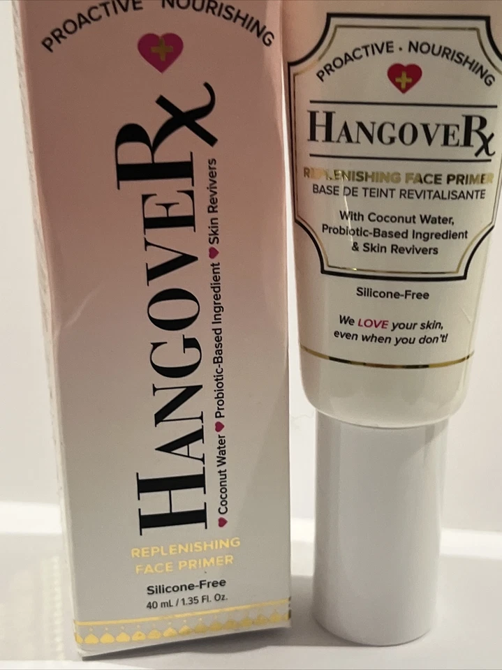 Too Faced Hangover Replenishing Face Primer 40ml New Authentic - Image 4 of 4