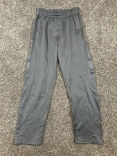 Nike Therma Fit Boys Elite Training Joggers Kids M Gray Sweatpants