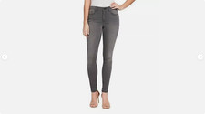 Jessica Simpson Women Soft Sculpt High Rise Denim Jeans Pants Grey, 4/27 NWT