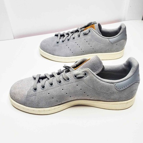 Adidas Stan Smith Gray Suede Sneaker 