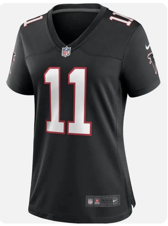 Nike Atlanta Falcons No11 Julio Jones Camo Women's Stitched NFL Limited 2018 Salute to Service Jersey