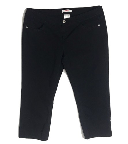 Black Denim Capris Long Shorts | eBay