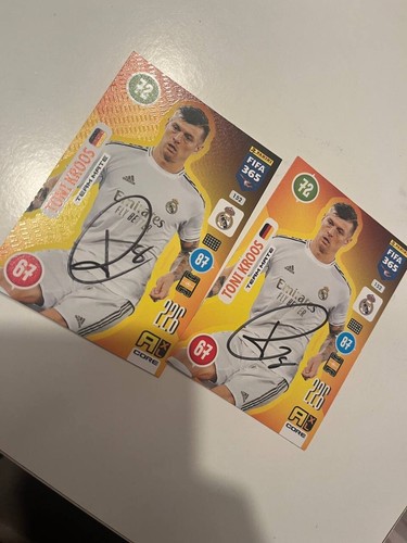 Topps Card Bayern München DFB Real Madrid T Kroos FULL Signed Signiert Autogramm - Bild 4 von 10