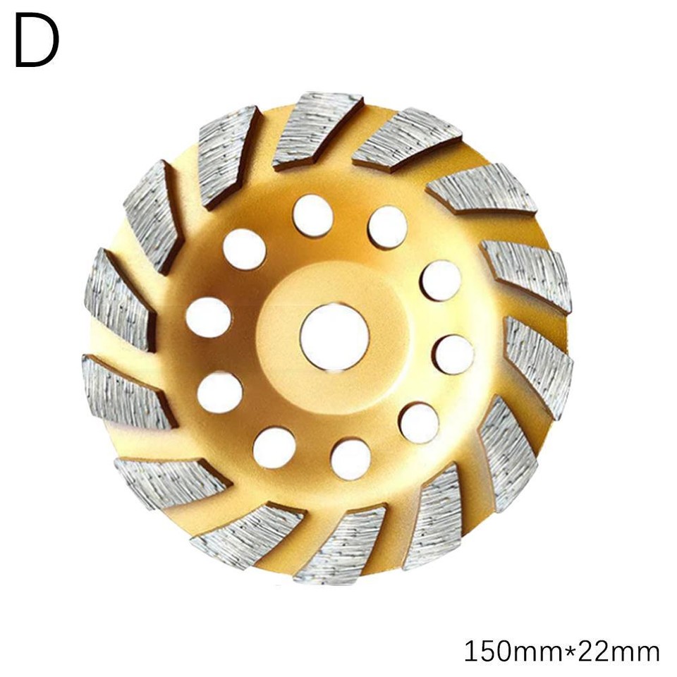 Concrete Turbo Grinding Cup Wheel Heavy Duty Angle Grinder Wheels Hot