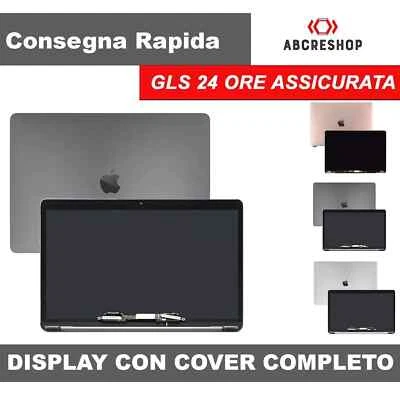 DISPLAY APPLE MACBOOK PRO RETINA 13.3 SCOCCA CON LOGO A2289 A1989 A2251 A2159