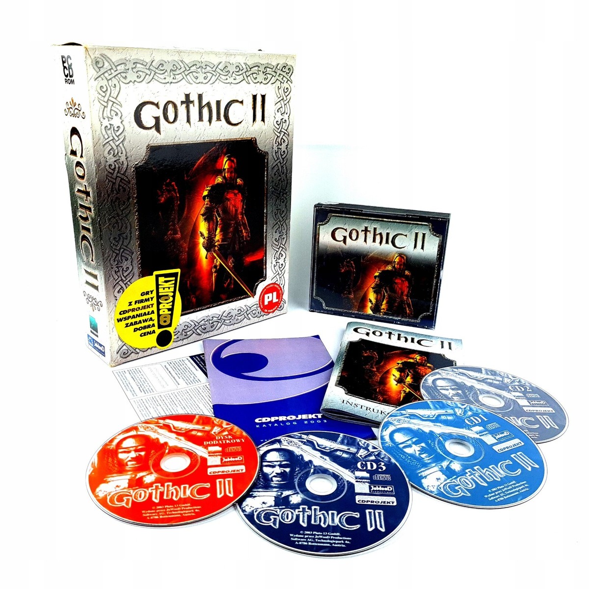 GOTHIC 2 II BIG BOX PC VERY RARE COLLECTOR'S EDITION PL | eBay