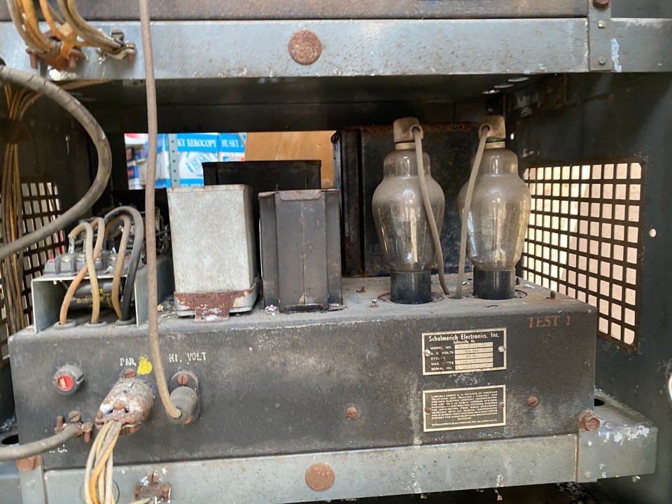 Pair of 3 Chassis 805 Tube Amplifiers Made under Western Electric & ATT ...