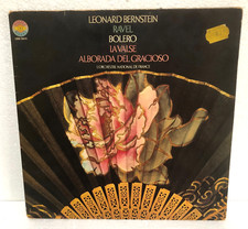 RAVEL BERNSTEIN BOLERO/LA VALSE/ALBORADA DEL GRACIOSO LP 33 RPM 1978 CBS 76513