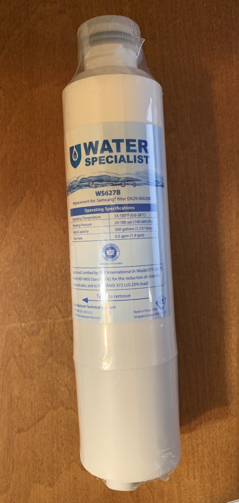 Water Specialist Replacement water Filter WS627B Sealed brand new eBay