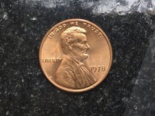 1978 P Lincoln Memorial Penny #2159 Mr. Natural Abe, GEM *FREE Shipping to YOU*