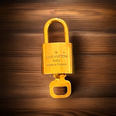 Louis Vuitton Padlock & Key #318 Lock & Key | eBay