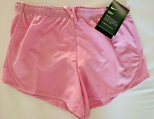 New Nike girls short Dri-FIT Tempo medium size pink color