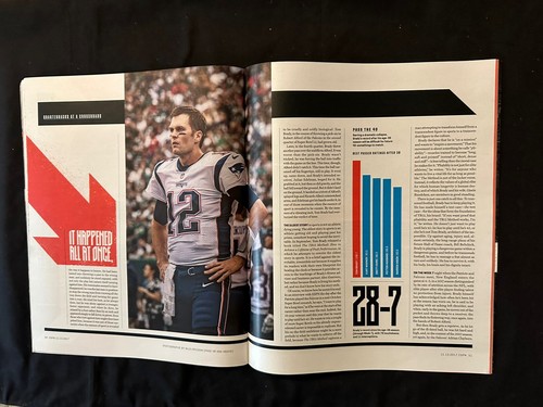 2017 ESPN Magazine Tom Brady 2022 MVP He Says Yes New England Patriots NFL Star - Picture 4 of 4
