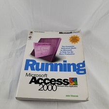Running Microsoft  Access 2000 By John Viescas W/Disc