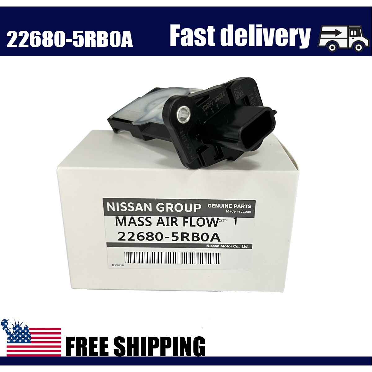 NEW Genuine Mass Air Flow Sensor MAF 226805RB0A For Nissan Infiniti