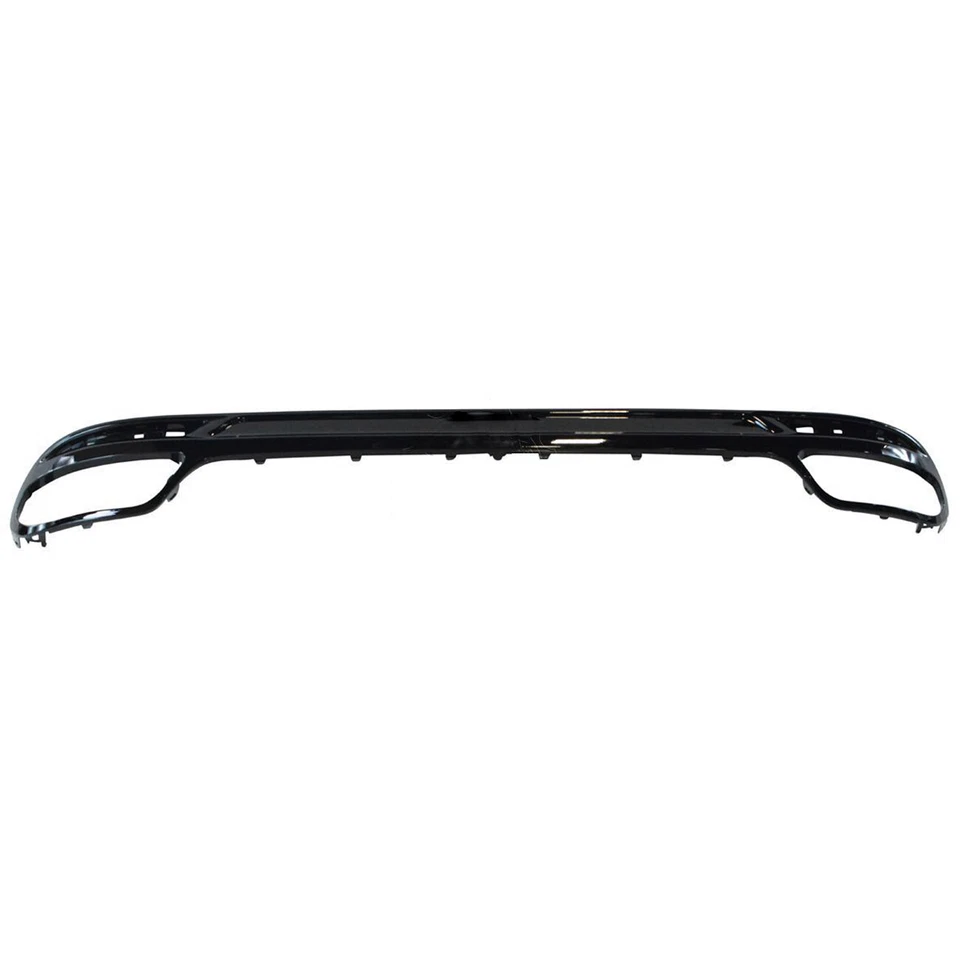 For 2013-2018 Ford Fusion Rear Bumper Lower Panel Trim with dual exhaust tips - Изображение 2 из 4