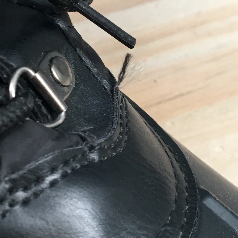 Henry Ferrera Colección Botas Mujer 11 Negro Nieve Tela Acolchada Goma Informal Foto 4 de 4