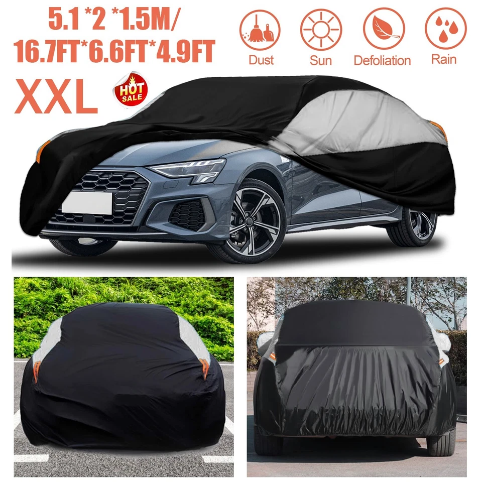 Для Ford Mustang XXL полный автомобильный чехол дождь пыль солнце УФ всесезонная защита - Изображение 3 из 4