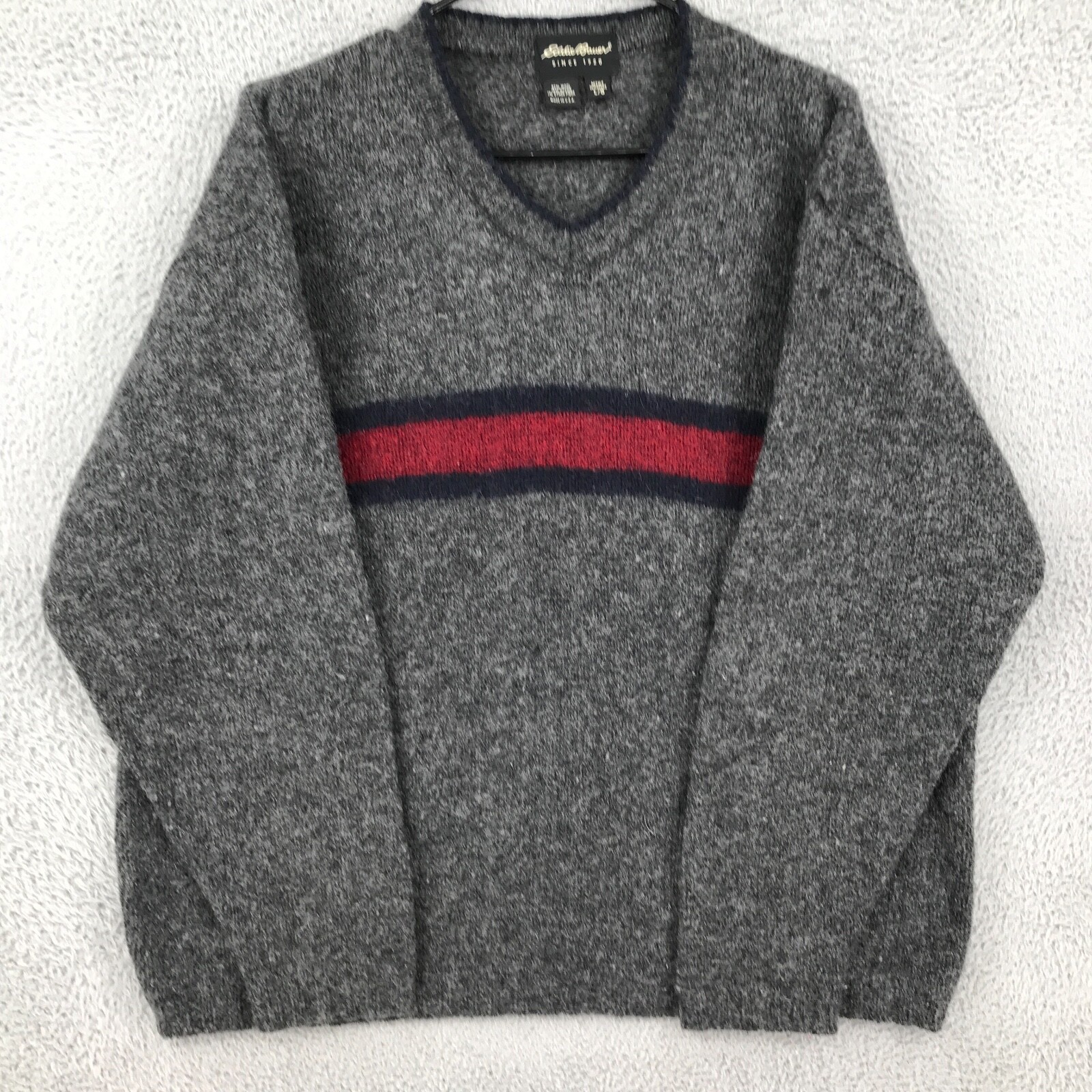 Eddie Bauer Sweater Adult Large Gray 