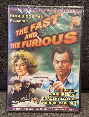 The Fast and the Furious (DVD, 2004) Remastered Roger Forman VTG New ...