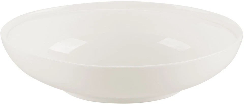 9" Pescara White Porcelain Dinner Bowl Set of 4 - Image 2 of 2
