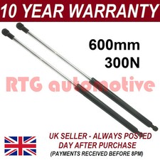 2X UNIVERSAL GAS STRUTS SPRINGS MULTI FIT FOR KIT CAR CONVERSION 600MM 60CM 300N