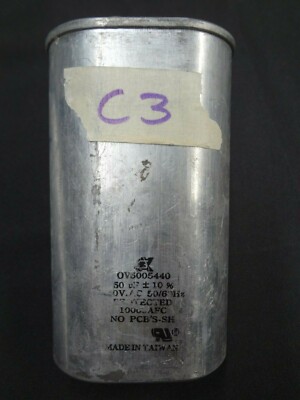 CSC CAPACITOR 50 uf  +/-10% Run Quickstart Super Boost Starter 440V 5005440 