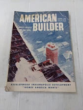 American Builder Building Paper Magazine Plans Ideas Architecture December 1945