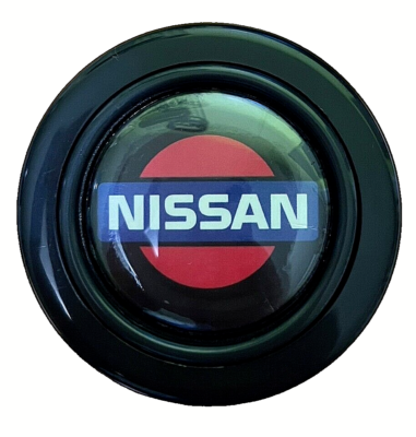 ナショナル景品レーシングカー Nissan Old Logo JDM Horn Button for Sparco OMP Nardi