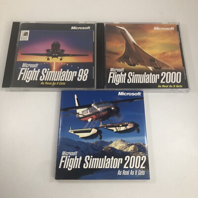Microsoft Flight Simulator 98, 2000, & 2002 As Real As It Gets