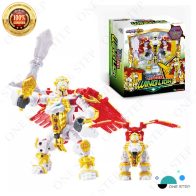 SUPER 10 WING LION Double Dragon Transforming Robot Actionfigur Youg Toys 2022