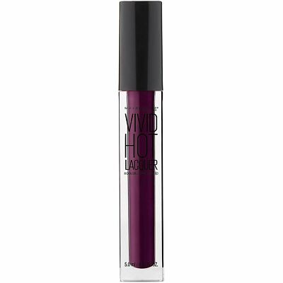 Maybelline Vivid Hot Lacquer Color Sensational Lip Gloss Obsessed 0.17 Fl Oz New