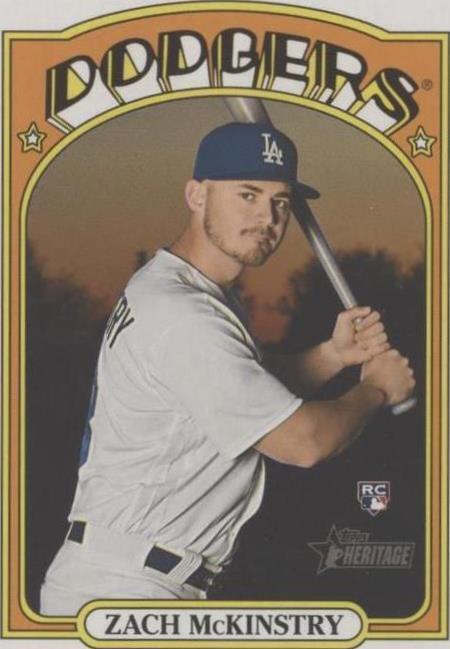 2021 Topps Heritage High Number - Zach McKinstry #686 French Text