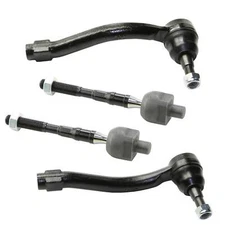 MOOG Front Inner Outer Steering Tie Rod Ends Kit 4PCS Set For Infiniti Q50 G37