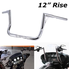 12 14 16" 18" Rise Ape Hangers HandleBar For Harley Touring Electra Street Glide
